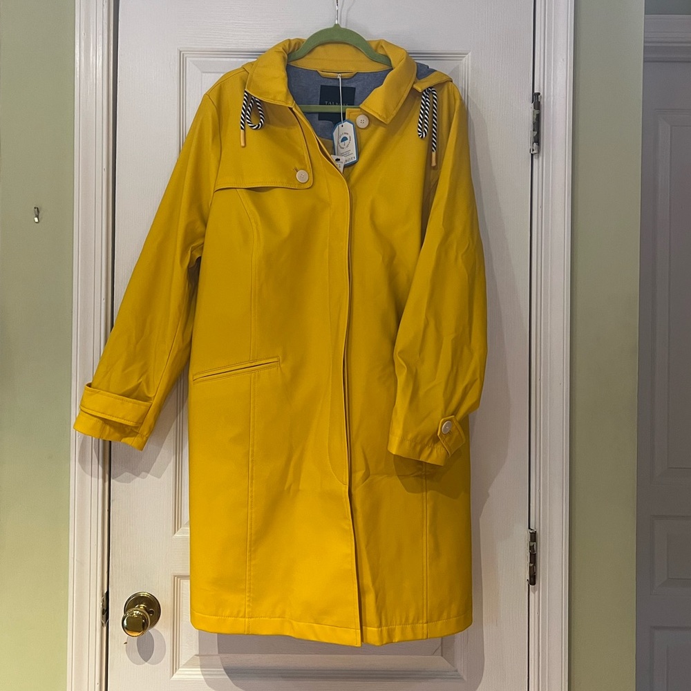 Talbots Plus Rain Coat Trench 2X